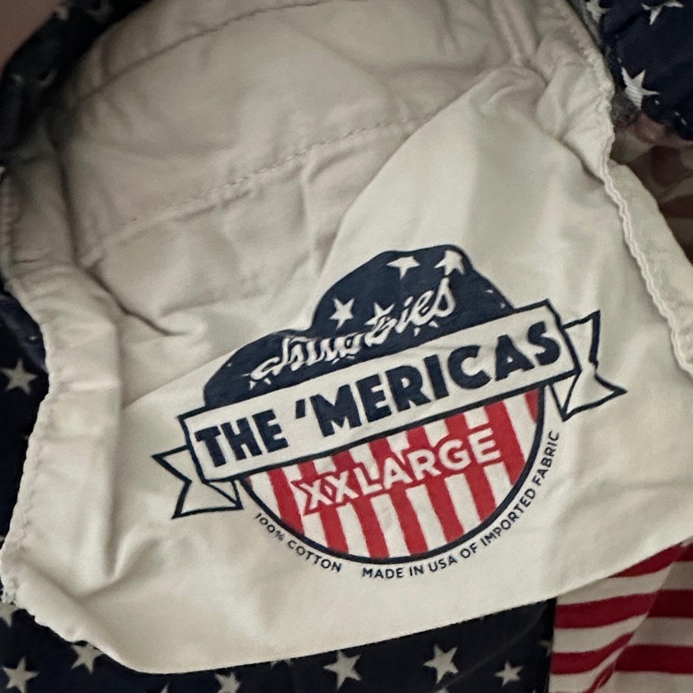 Chubbies American Flag Patterned Shorts Size XXL - Picture 2 of 6